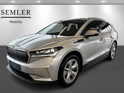 Sølvmetal Brugt 2021 Skoda Enyaq iV Loft SUV | 227.900 kr. (God pris)