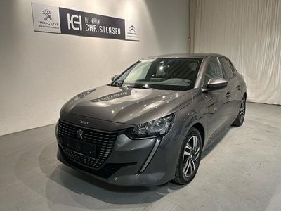 Grå platinium met. Brugt 2020 Peugeot 208 Allure+ Hatchback | 139.900 kr. (Dyr)