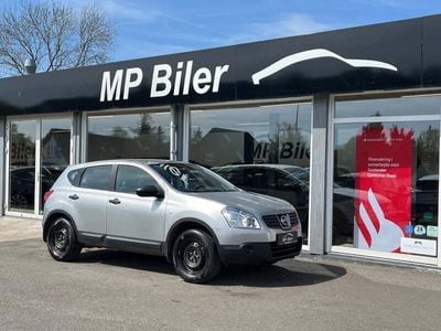 Sølvmetal Brugt 2009 Nissan Qashqai Visia SUV | 24.900 kr. (God pris)