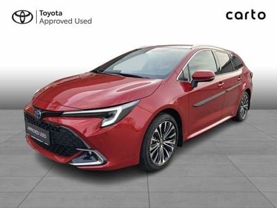 Flame red Brugt 2024 Toyota Corolla Style Stationcar | 354.900 kr. (Dyr)