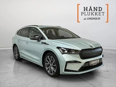 Lysgrønmetal Brugt 2022 Skoda Enyaq iV SportLine SUV | 219.900 kr. (Fair pris)