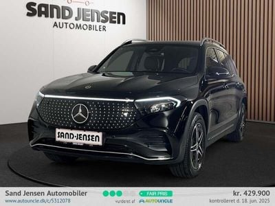 Sort Brugt 2024 Mercedes EQB350 AMG SUV | 429.900 kr. (Fair pris)