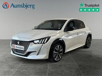 Perlemorshvid Brugt 2021 Peugeot e-208 GT Hatchback | 134.500 kr. (Fair pris)