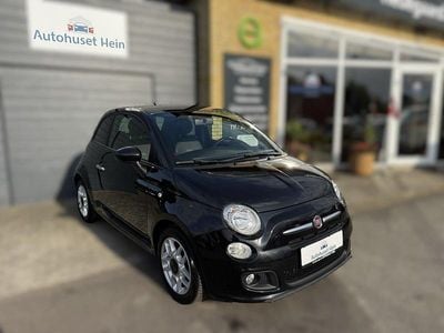 Sort Brugt 2015 Fiat 500 S | 59.800 kr. (Fair pris)