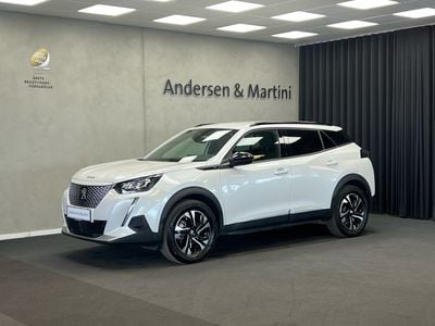 Hvid madreperla me Brugt 2023 Peugeot e-2008 Allure SUV | 146.600 kr. (God pris)