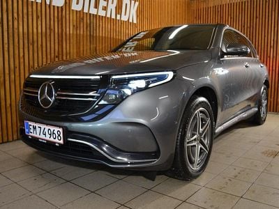 Brugt Mercedes EQC400 AMG line 300 kW (408 HK) 2021 Koksmetal SUV