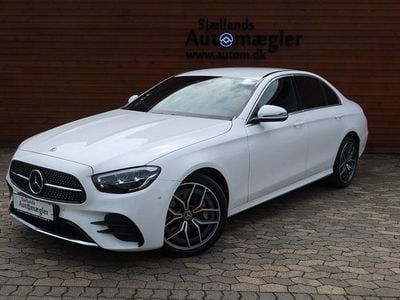 Hvid Brugt 2022 Mercedes E300 Advantage Sedan | 450.000 kr. (Fair pris)