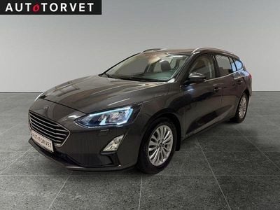 Brugt Ford Focus Titanium 120 HK (88 kW) 2020 Sortmetal Stationcar