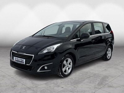 Brugt Peugeot 5008 Active 114 HK (83 kW) 2014 Sortmetal MPV