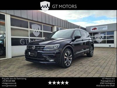 brugt VW Tiguan Allspace 2,0 TDi 190 R-line DSG 4Motion 7prs