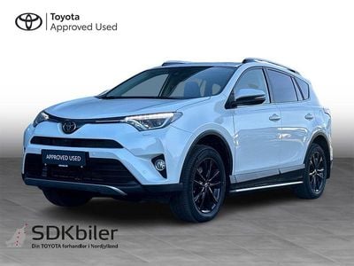 Hvidmetal Brugt 2018 Toyota RAV4 Hybrid H4 SUV | 249.900 kr. (Lidt for dyr)