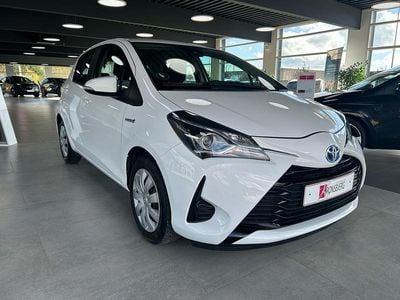 Hvid Brugt 2019 Toyota Yaris Hybrid H2 Hatchback | 109.900 kr. (God pris)