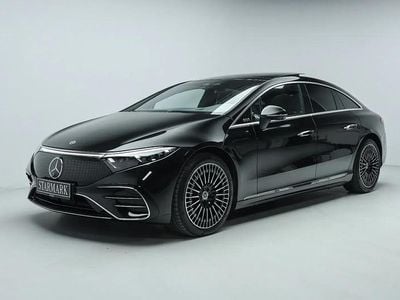 Sort Ny 2024 Mercedes EQS450+ AMG line | 999.900 kr. (God pris)