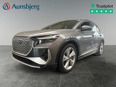 Taifungrau metallic Brugt 2022 Audi Q4 e-tron S-Line SUV | 299.500 kr. (God pris)