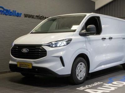 Hvid Ny 2025 Ford Transit Custom Trend Van | 339.900 kr.