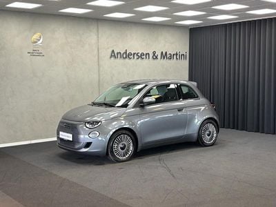 Grå Brugt 2022 Fiat 500e Icon Hatchback | 126.900 kr. (Fair pris)