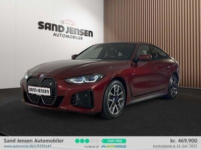 Rødmetal Brugt 2023 BMW i4 M Sport Sedan | 469.900 kr. (Fair pris)