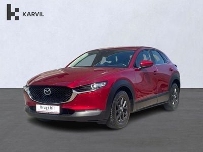 Rød (red) Brugt 2021 Mazda CX-30 Sky SUV | 204.900 kr. (Fair pris)
