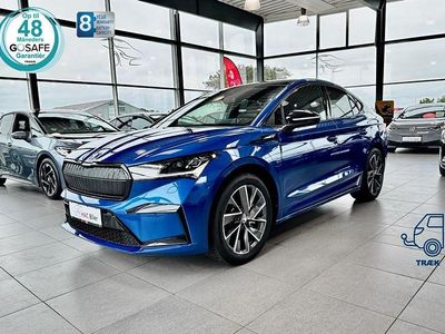 Blåmetal Brugt 2025 Skoda Enyaq iV SportLine SUV | 379.900 kr.