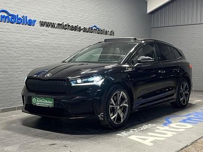 Sortmetal Brugt 2024 Skoda Enyaq iV SportLine SUV | 374.900 kr. (Lidt for dyr)