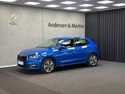 Blå Brugt 2022 Skoda Fabia Ambition Hatchback | 219.800 kr.