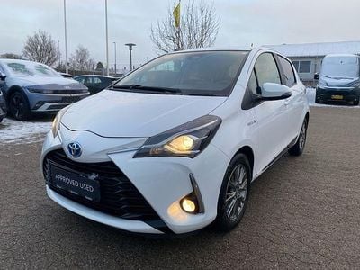 1g3 ash grey Brugt 2015 Toyota Yaris Hybrid H2 Hatchback | 98.700 kr. (Dyr)