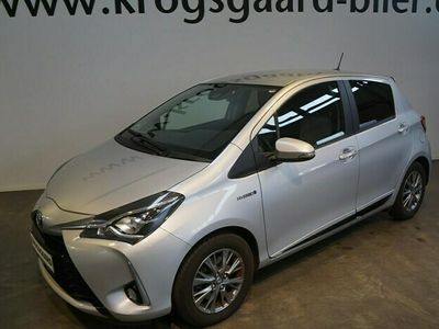 brugt Toyota Yaris Hybrid 15 Hybrid Premium Smart E-CVT 100HK 5d Trinl. Gear