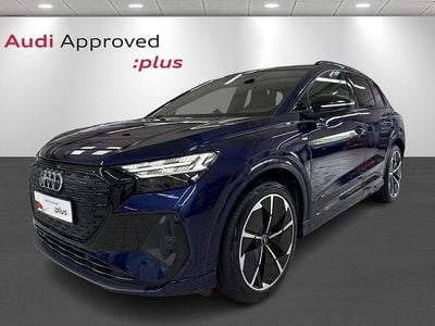 Mørkblåmetal Brugt 2021 Audi Q4 e-tron S-Line SUV | 289.900 kr. (Fair pris)