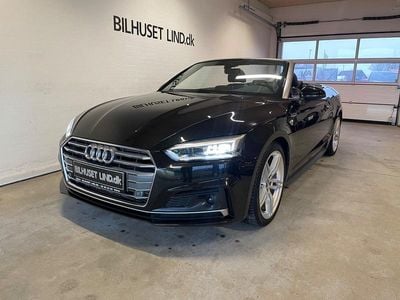 Sortmetal Brugt 2019 Audi A5 Cabriolet S-Line Cabriolet | 499.900 kr. (Dyr)