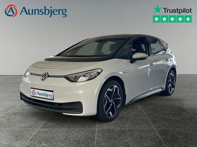 Gletscherweiß metallic Brugt 2021 VW ID.3 Life Hatchback | 179.500 kr. (Fair pris)
