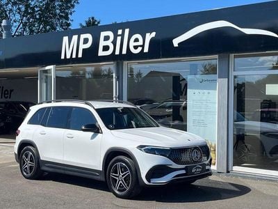 Hvid Brugt 2024 Mercedes EQB300 AMG line SUV | 334.900 kr. (God pris)