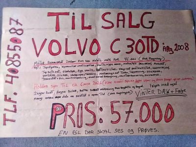 Brugt 2008 Volvo C30 Hatchback | 57.000 kr.