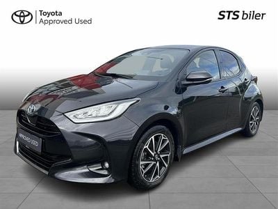 Night time black Brugt 2022 Toyota Yaris Hybrid Style Hatchback | 184.995 kr. (Fair pris)