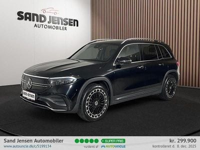 Sortmetal Brugt 2023 Mercedes EQB350 AMG line SUV | 299.900 kr. (Super pris)