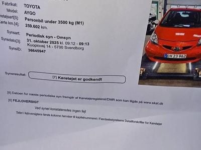 Brugt 2007 Toyota Aygo Hatchback | 18.500 kr. (Lidt for dyr)