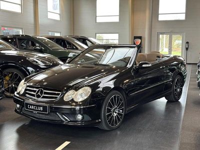 Sortmetal Brugt 2008 Mercedes CLK500 AMG line Cabriolet | 199.900 kr.
