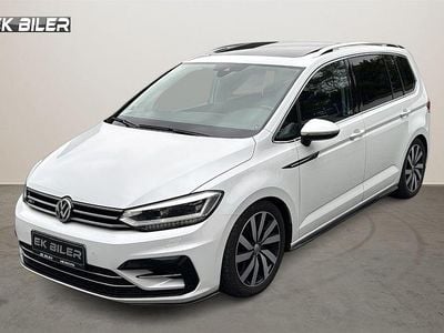Hvid Brugt 2017 VW Touran Highline MPV | 209.900 kr. (Dyr)