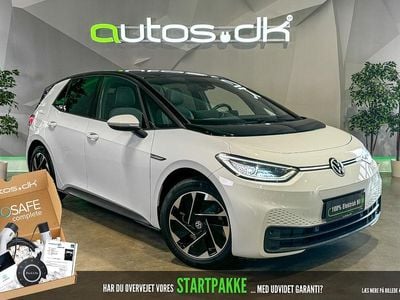 Hvid Brugt 2021 VW ID.3 Pro Performance Hatchback | 164.000 kr. (Fair pris)