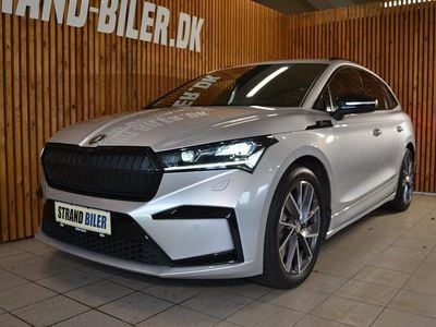 Sølvmetal Brugt 2021 Skoda Enyaq iV SportLine SUV | 259.800 kr. (God pris)