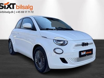 Hvid Brugt 2022 Fiat 500e Icon Hatchback | 114.900 kr. (Fair pris)