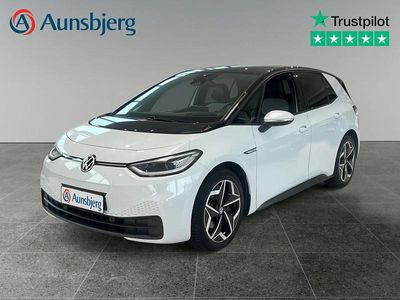 Hvid Brugt 2021 VW ID.3 Pro Hatchback | 179.500 kr. (Fair pris)