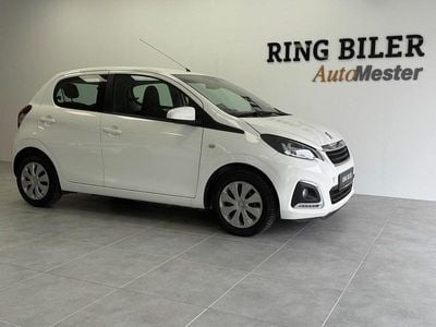 Hvid Brugt 2020 Peugeot 108 Hatchback | 73.800 kr. (Fair pris)