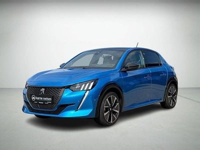 Blå Brugt 2020 Peugeot e-208 GT-line Hatchback | 139.990 kr. (Fair pris)