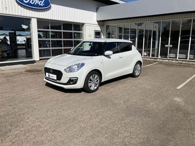 Hvid Brugt 2019 Suzuki Swift Action Hatchback | 104.900 kr. (Fair pris)
