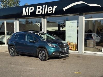Brugt Peugeot 2008 Allure Sky 100 HK (73 kW) 2018 Mørkblåmetal SUV