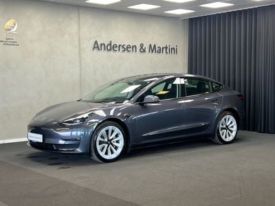Gråmetal Brugt 2022 Tesla Model 3 Long Range Sedan | 263.300 kr. (Lidt for dyr)