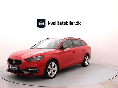 Rød Brugt 2021 Seat Leon FR Stationcar | 214.900 kr. (Fair pris)