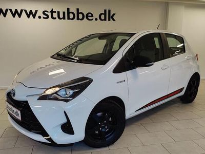 brugt Toyota Yaris Hybrid 1,5 Hybrid E-CVT 100HK 5d Trinl. Gear A+++ Bliv ringet opSkriv til os