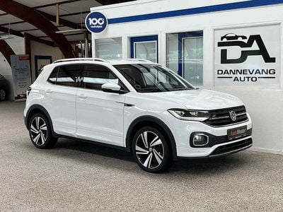 Hvid Brugt 2019 VW T-Cross R-line SUV | 179.800 kr. (Lidt for dyr)