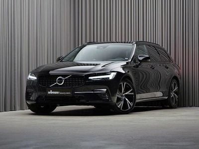 Sortmetal Brugt 2021 Volvo V90 R-Design Stationcar | 469.000 kr. (Lidt for dyr)